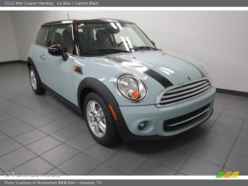 Ice Blue / Carbon Black 2013 Mini Cooper Hardtop