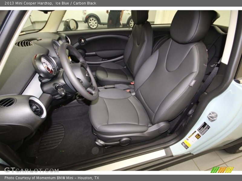 Ice Blue / Carbon Black 2013 Mini Cooper Hardtop