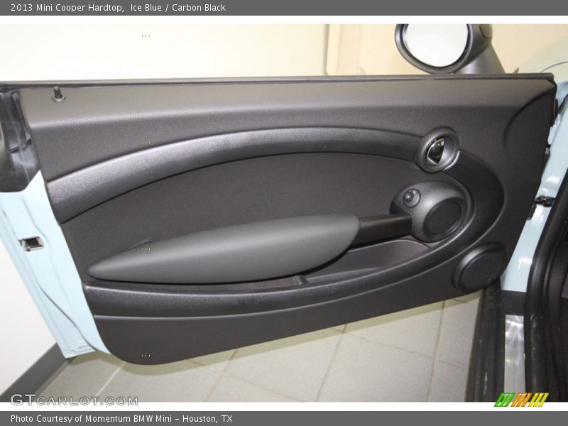 Ice Blue / Carbon Black 2013 Mini Cooper Hardtop