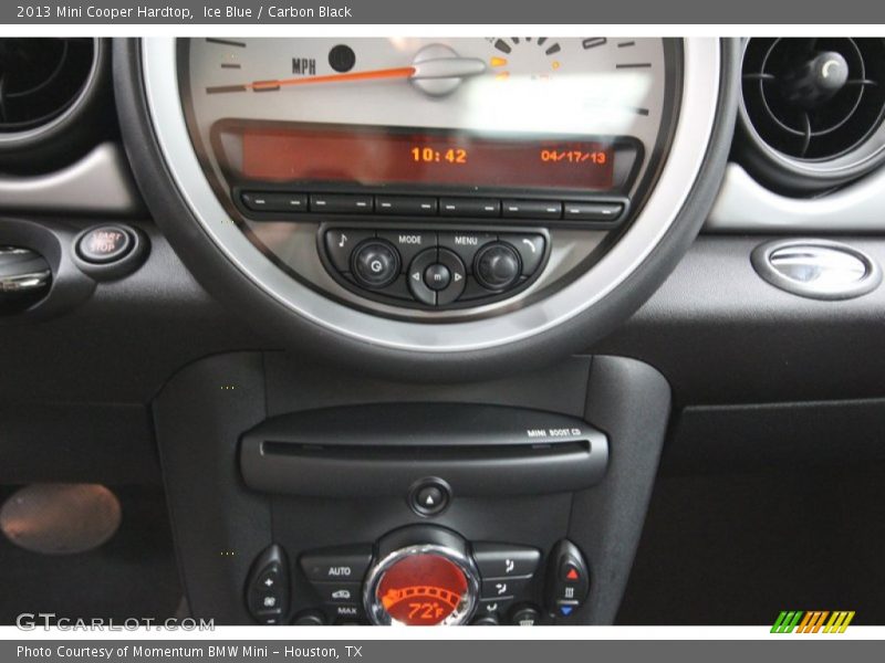 Ice Blue / Carbon Black 2013 Mini Cooper Hardtop