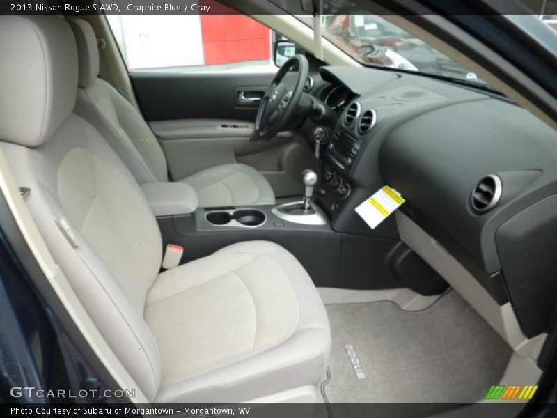 Graphite Blue / Gray 2013 Nissan Rogue S AWD