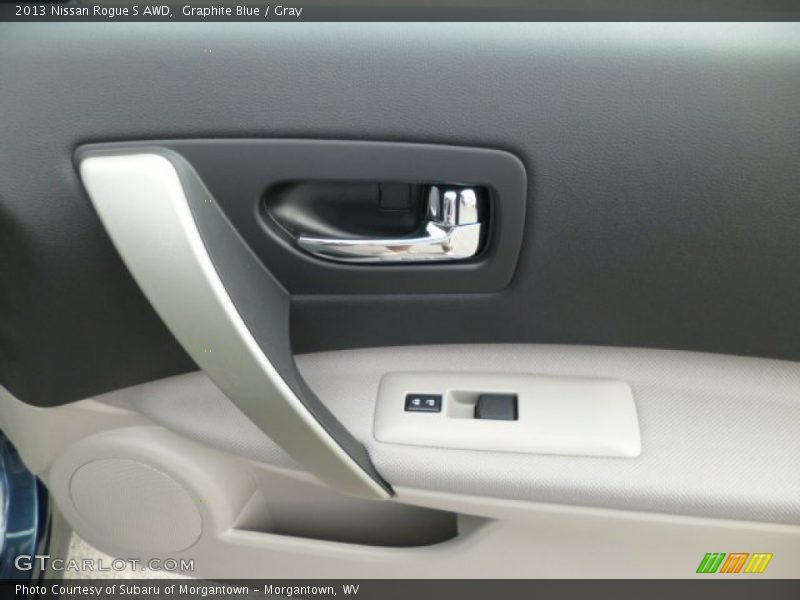 Graphite Blue / Gray 2013 Nissan Rogue S AWD