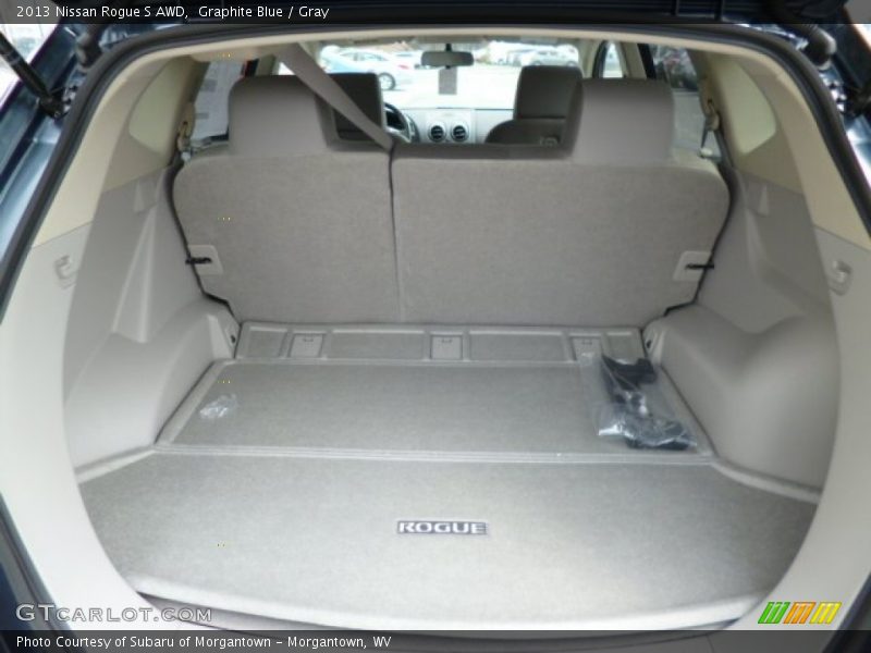 Graphite Blue / Gray 2013 Nissan Rogue S AWD