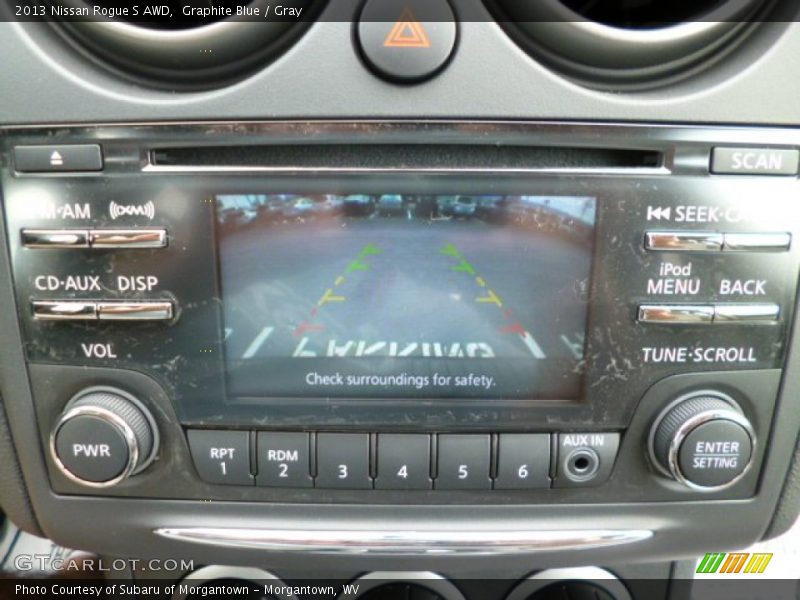 Graphite Blue / Gray 2013 Nissan Rogue S AWD
