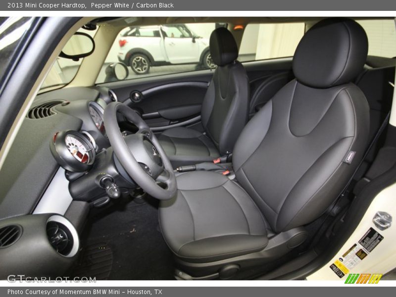 Pepper White / Carbon Black 2013 Mini Cooper Hardtop