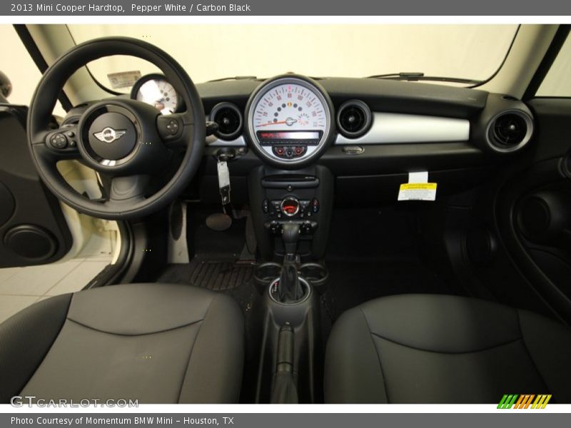 Pepper White / Carbon Black 2013 Mini Cooper Hardtop