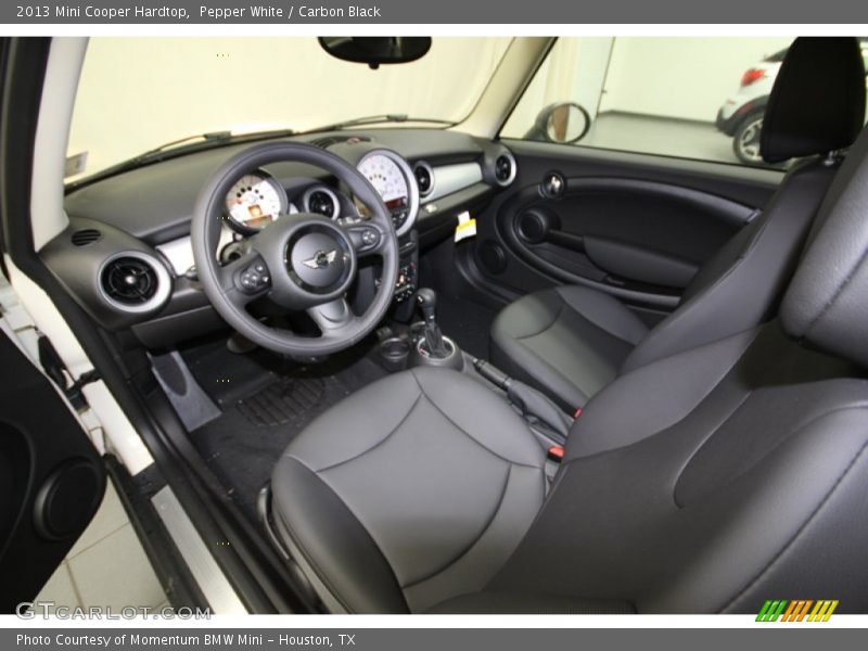 Pepper White / Carbon Black 2013 Mini Cooper Hardtop