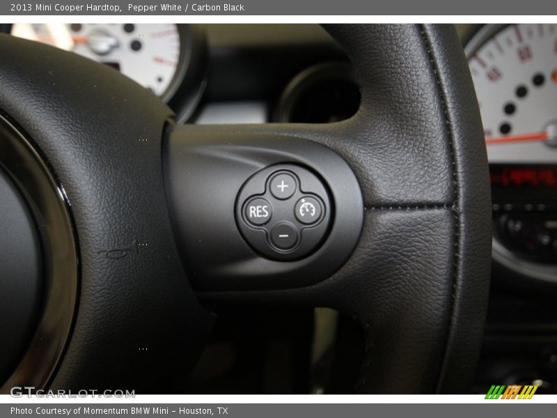 Pepper White / Carbon Black 2013 Mini Cooper Hardtop