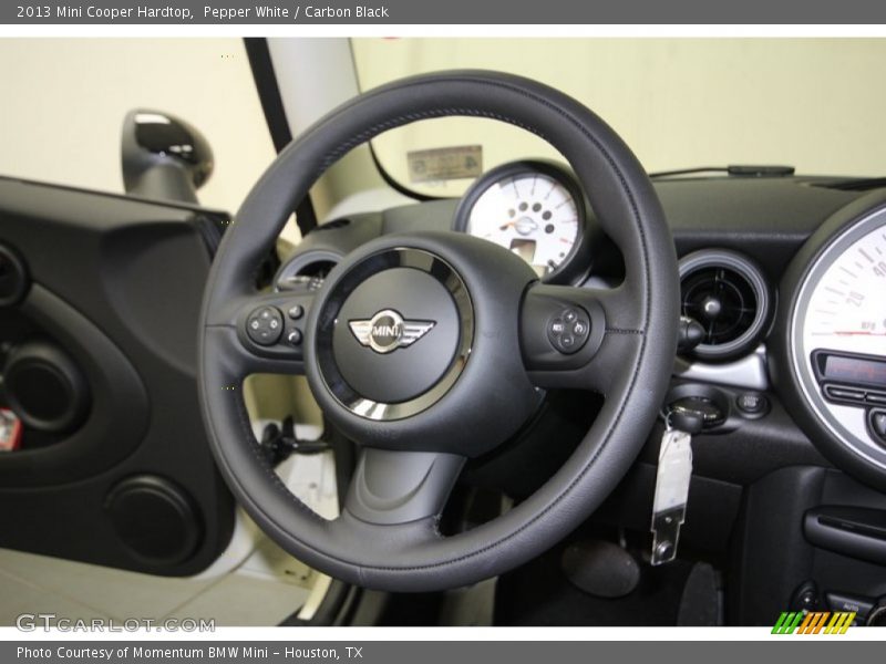 Pepper White / Carbon Black 2013 Mini Cooper Hardtop