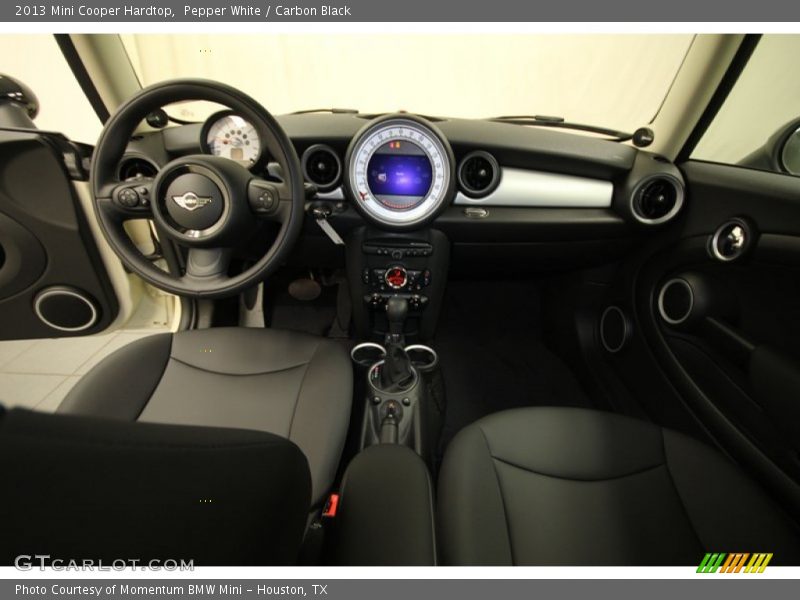 Pepper White / Carbon Black 2013 Mini Cooper Hardtop