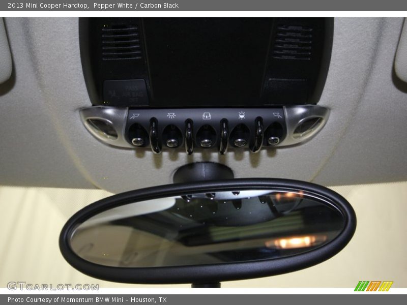Pepper White / Carbon Black 2013 Mini Cooper Hardtop