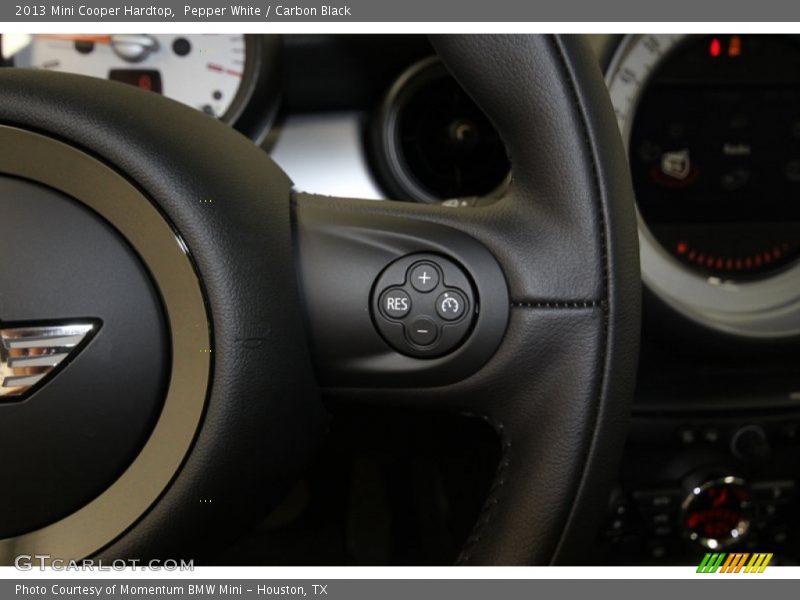 Pepper White / Carbon Black 2013 Mini Cooper Hardtop