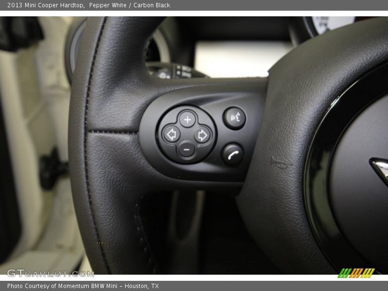Pepper White / Carbon Black 2013 Mini Cooper Hardtop