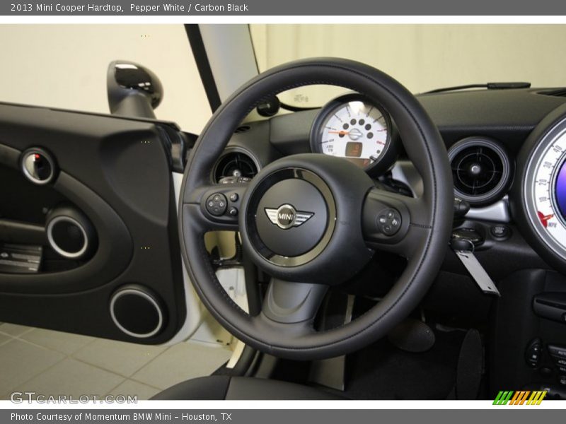 Pepper White / Carbon Black 2013 Mini Cooper Hardtop