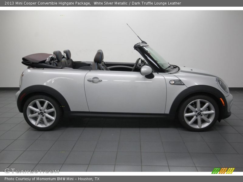  2013 Cooper Convertible Highgate Package White Silver Metallic