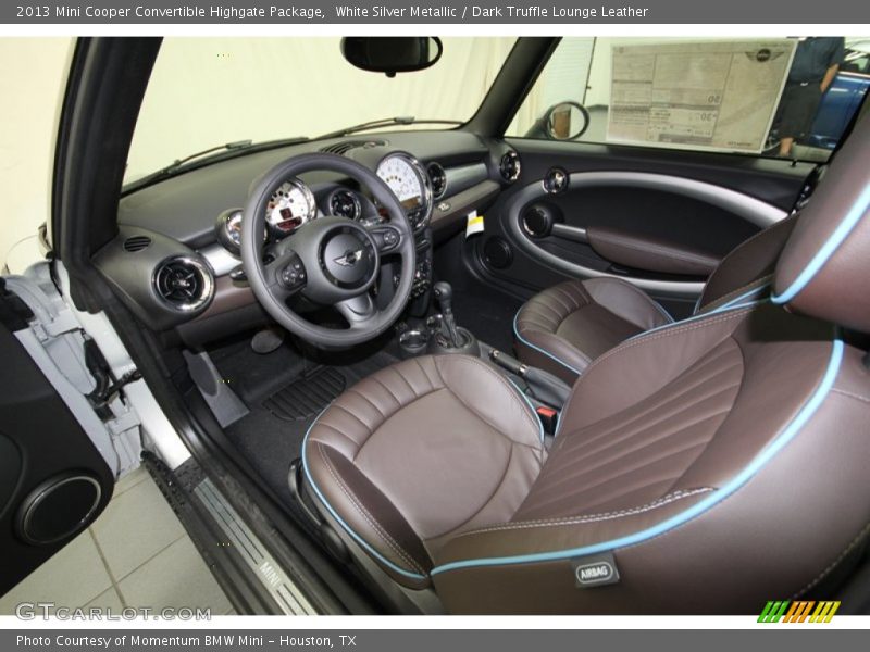  2013 Cooper Convertible Highgate Package Dark Truffle Lounge Leather Interior