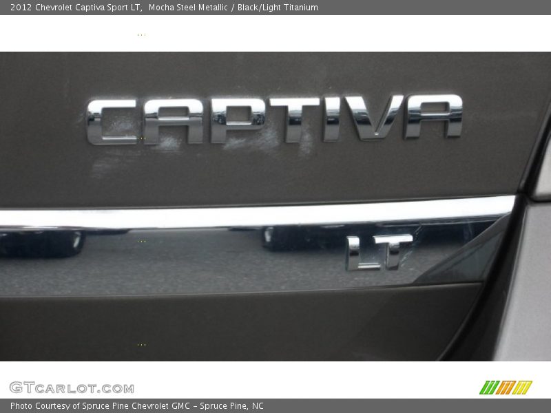 Mocha Steel Metallic / Black/Light Titanium 2012 Chevrolet Captiva Sport LT