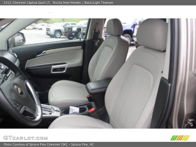 Mocha Steel Metallic / Black/Light Titanium 2012 Chevrolet Captiva Sport LT