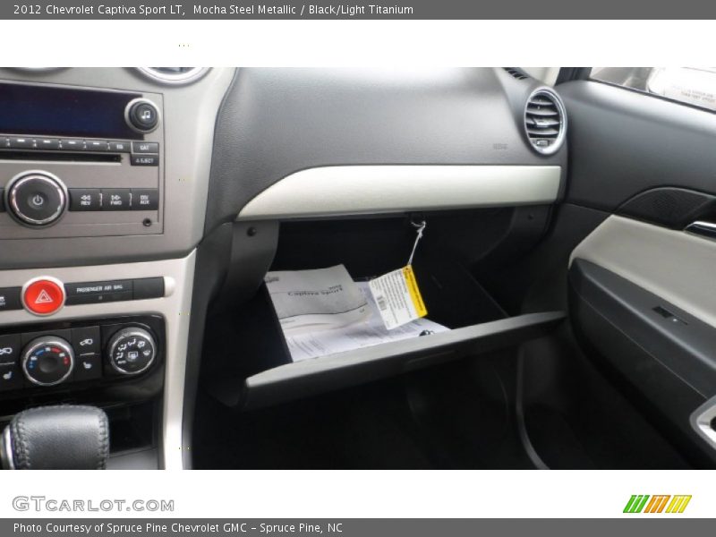 Mocha Steel Metallic / Black/Light Titanium 2012 Chevrolet Captiva Sport LT