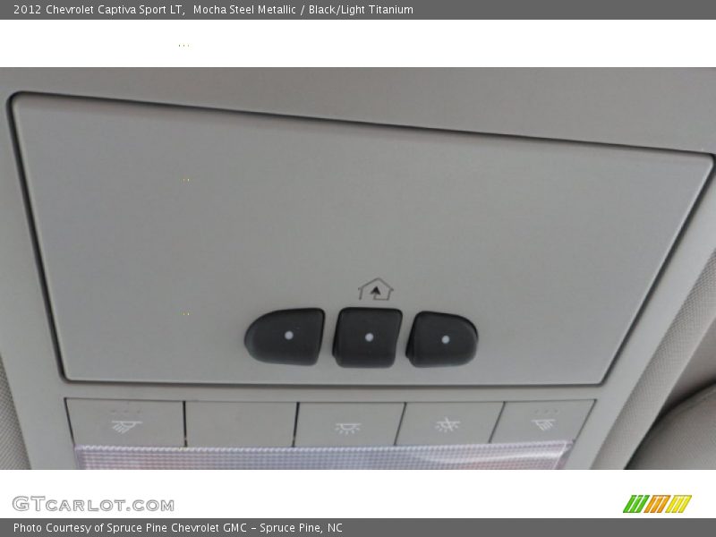 Mocha Steel Metallic / Black/Light Titanium 2012 Chevrolet Captiva Sport LT