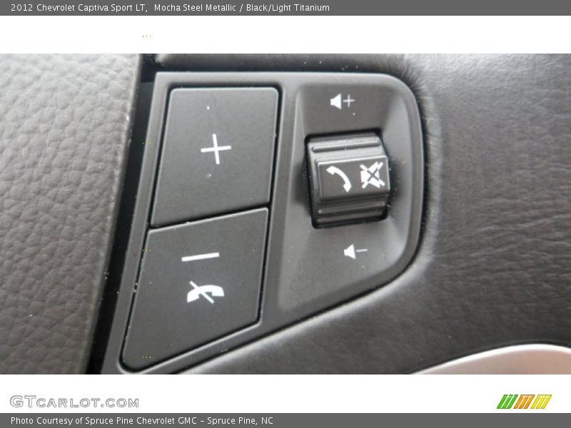 Mocha Steel Metallic / Black/Light Titanium 2012 Chevrolet Captiva Sport LT