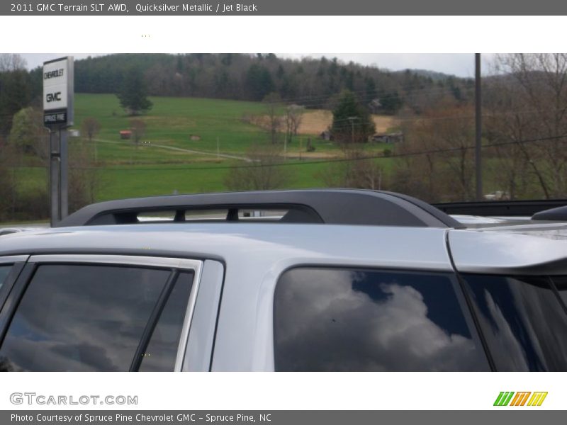Quicksilver Metallic / Jet Black 2011 GMC Terrain SLT AWD