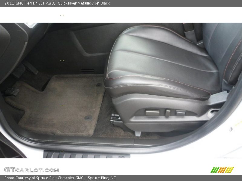 Quicksilver Metallic / Jet Black 2011 GMC Terrain SLT AWD