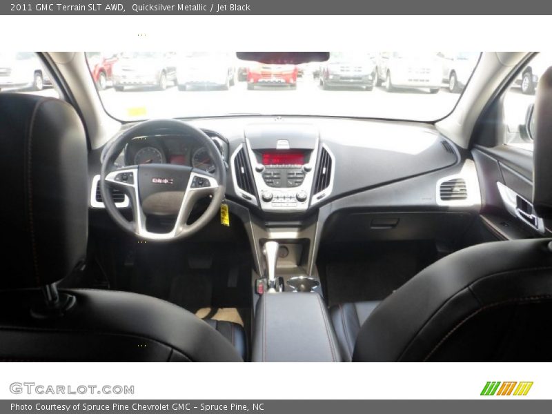 Quicksilver Metallic / Jet Black 2011 GMC Terrain SLT AWD