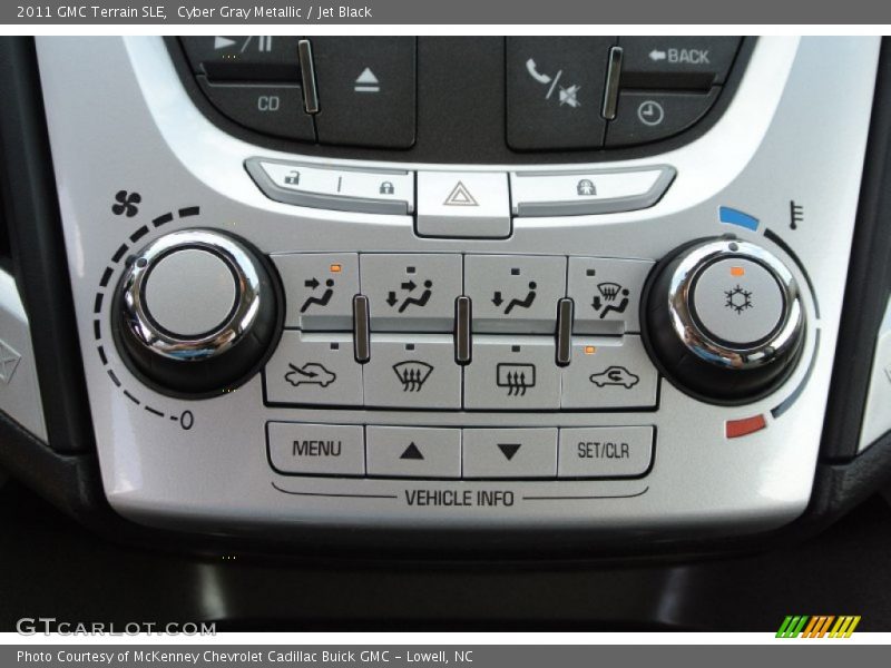 Cyber Gray Metallic / Jet Black 2011 GMC Terrain SLE