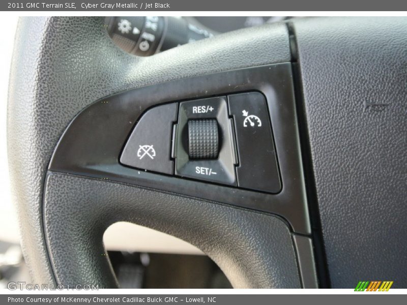 Cyber Gray Metallic / Jet Black 2011 GMC Terrain SLE