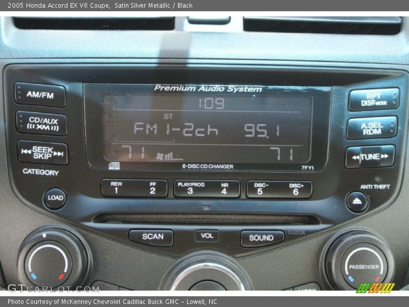 Audio System of 2005 Accord EX V6 Coupe