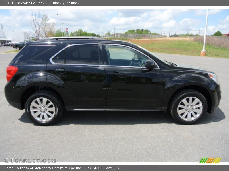 Black / Jet Black 2011 Chevrolet Equinox LT