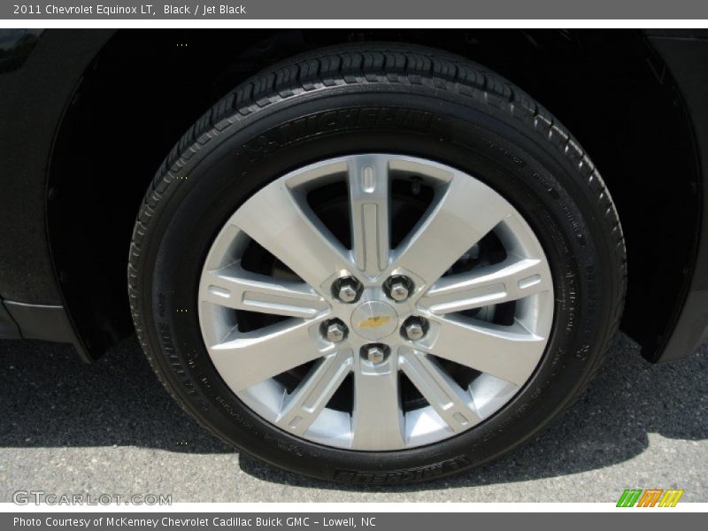 Black / Jet Black 2011 Chevrolet Equinox LT