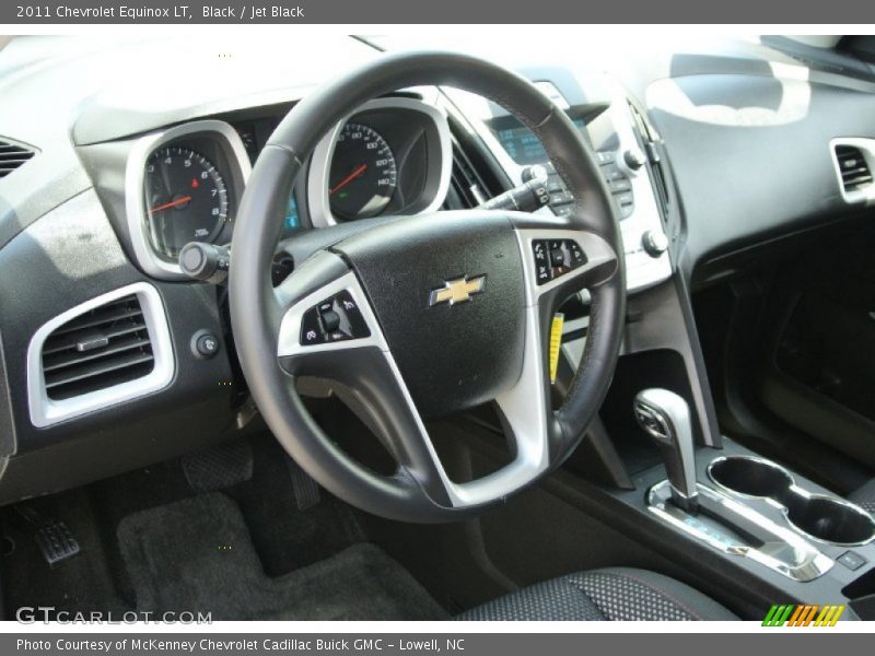 Black / Jet Black 2011 Chevrolet Equinox LT