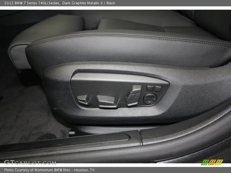 Dark Graphite Metallic II / Black 2013 BMW 7 Series 740Li Sedan
