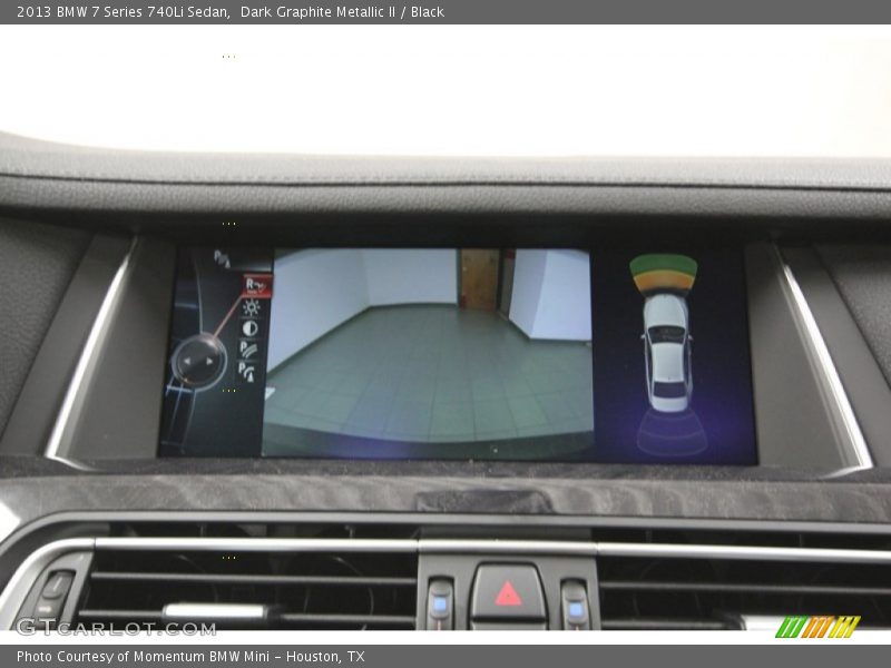 Dark Graphite Metallic II / Black 2013 BMW 7 Series 740Li Sedan