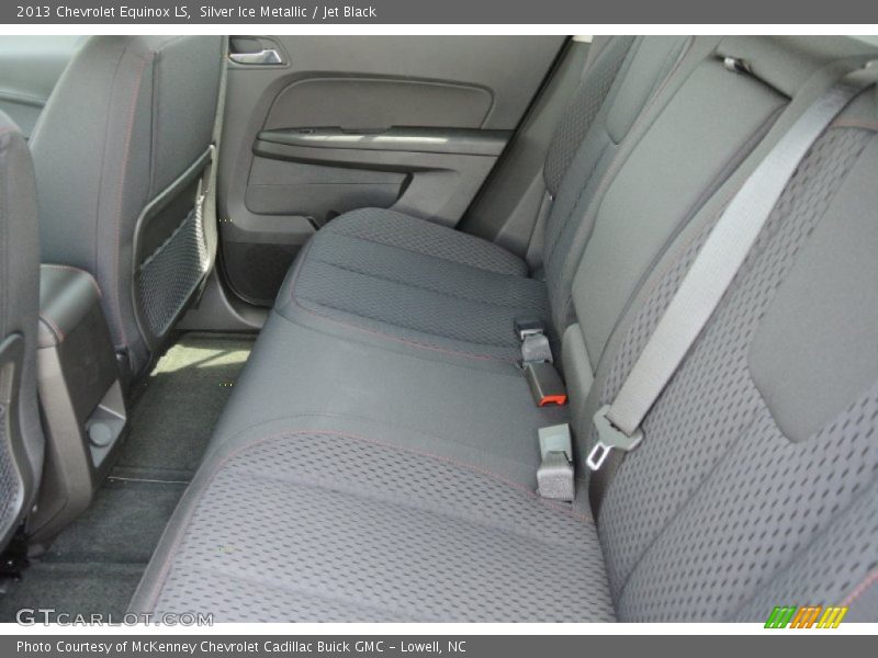 Silver Ice Metallic / Jet Black 2013 Chevrolet Equinox LS