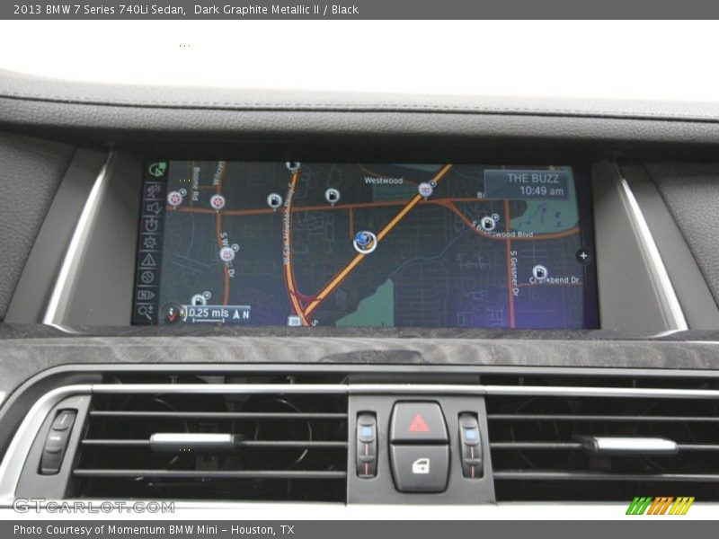 Dark Graphite Metallic II / Black 2013 BMW 7 Series 740Li Sedan