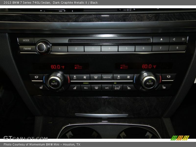 Controls of 2013 7 Series 740Li Sedan