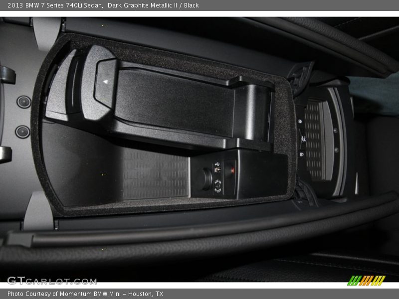 Dark Graphite Metallic II / Black 2013 BMW 7 Series 740Li Sedan