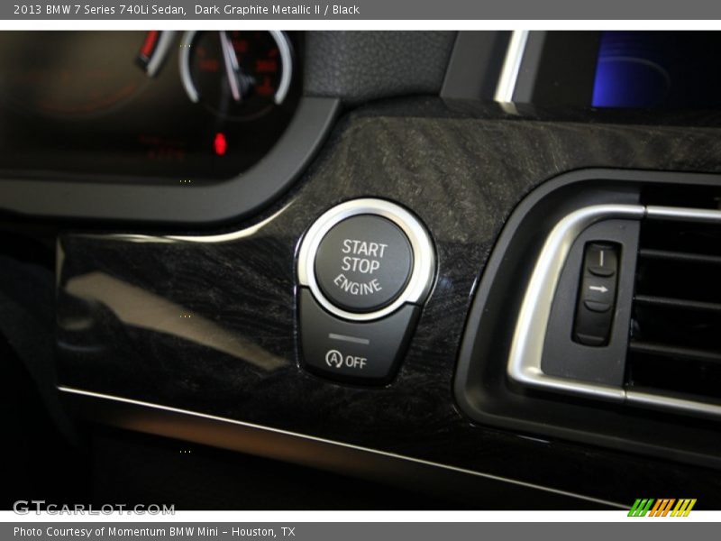 Dark Graphite Metallic II / Black 2013 BMW 7 Series 740Li Sedan