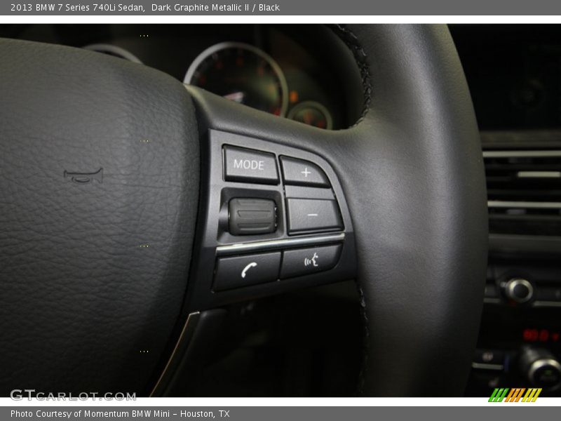 Dark Graphite Metallic II / Black 2013 BMW 7 Series 740Li Sedan