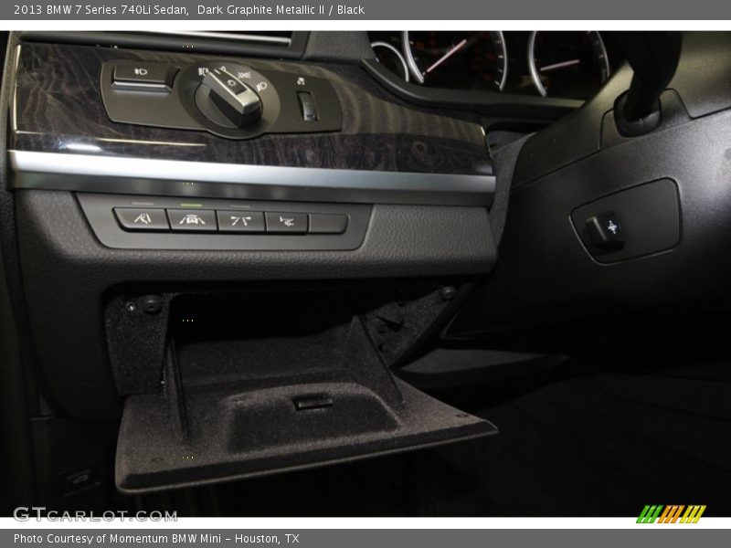 Dark Graphite Metallic II / Black 2013 BMW 7 Series 740Li Sedan