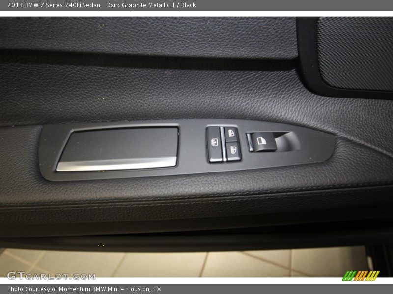 Dark Graphite Metallic II / Black 2013 BMW 7 Series 740Li Sedan