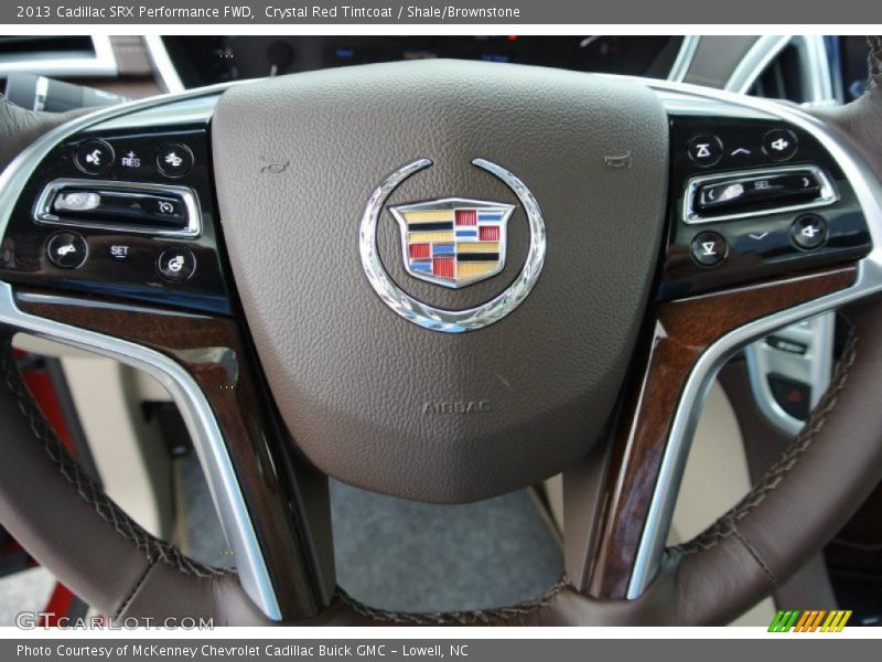 Crystal Red Tintcoat / Shale/Brownstone 2013 Cadillac SRX Performance FWD