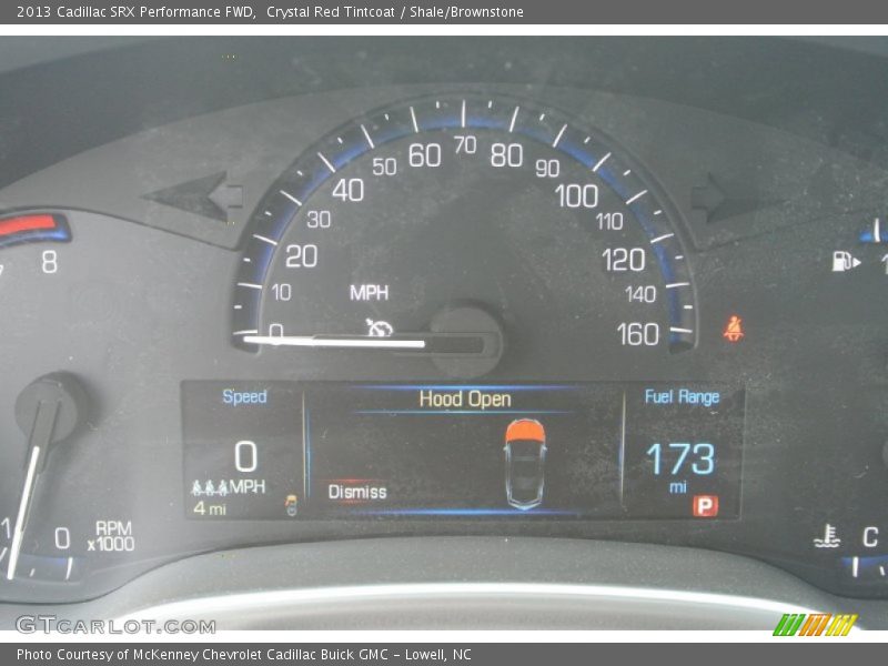 Crystal Red Tintcoat / Shale/Brownstone 2013 Cadillac SRX Performance FWD