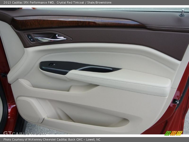Crystal Red Tintcoat / Shale/Brownstone 2013 Cadillac SRX Performance FWD