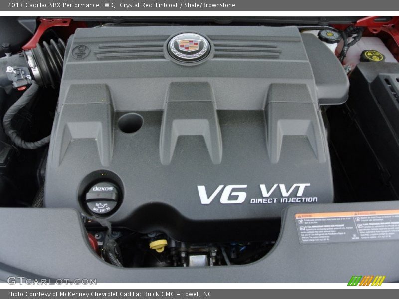 Crystal Red Tintcoat / Shale/Brownstone 2013 Cadillac SRX Performance FWD