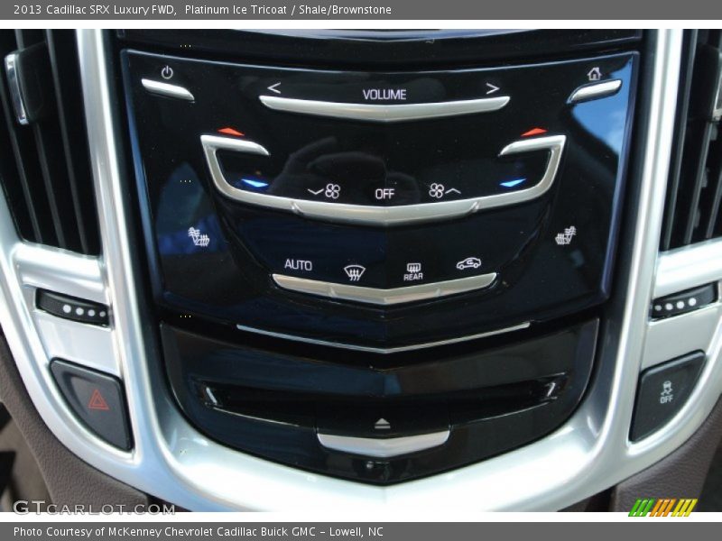 Platinum Ice Tricoat / Shale/Brownstone 2013 Cadillac SRX Luxury FWD