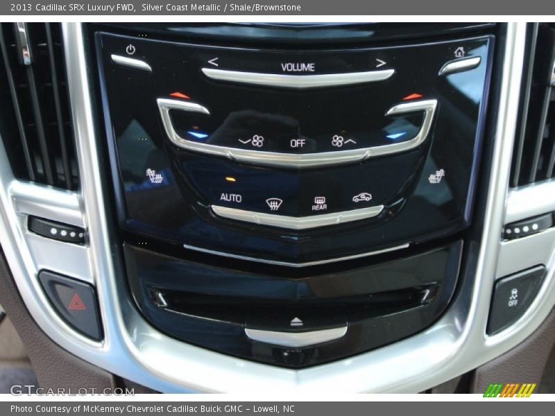 Silver Coast Metallic / Shale/Brownstone 2013 Cadillac SRX Luxury FWD